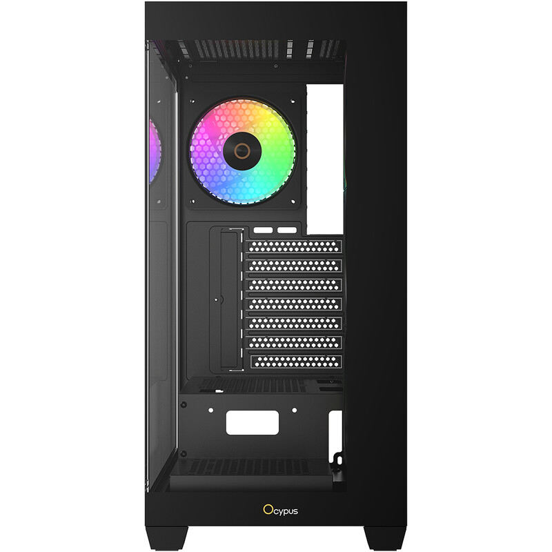 Корпус Ocypus Gamma C72 ARGB Black без БП (GAMMA-C72-BKD400XX-GL)