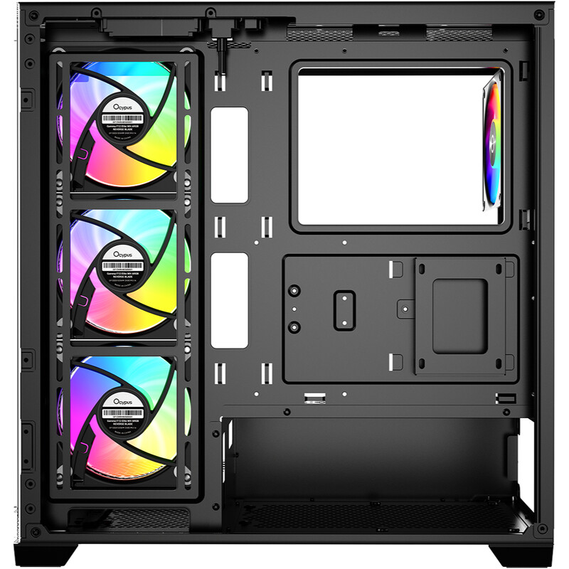 Корпус Ocypus Gamma C72 ARGB Black без БП (GAMMA-C72-BKD400XX-GL)
