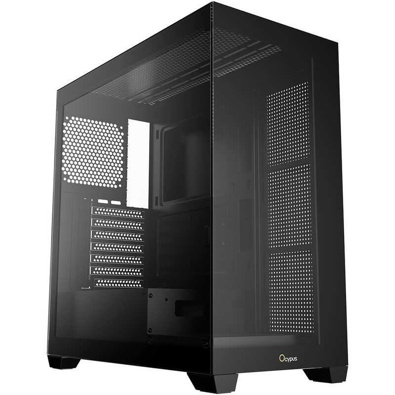 Корпус Ocypus Gamma C72 Black без БП (GAMMA-C72-BKD000XX-GL)
