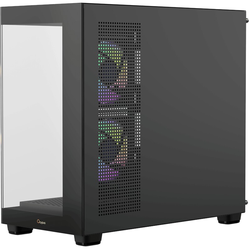 Корпус Ocypus Gamma C52 ARGB Black без БП (GAMMA-C52-BKD300XX-GL)