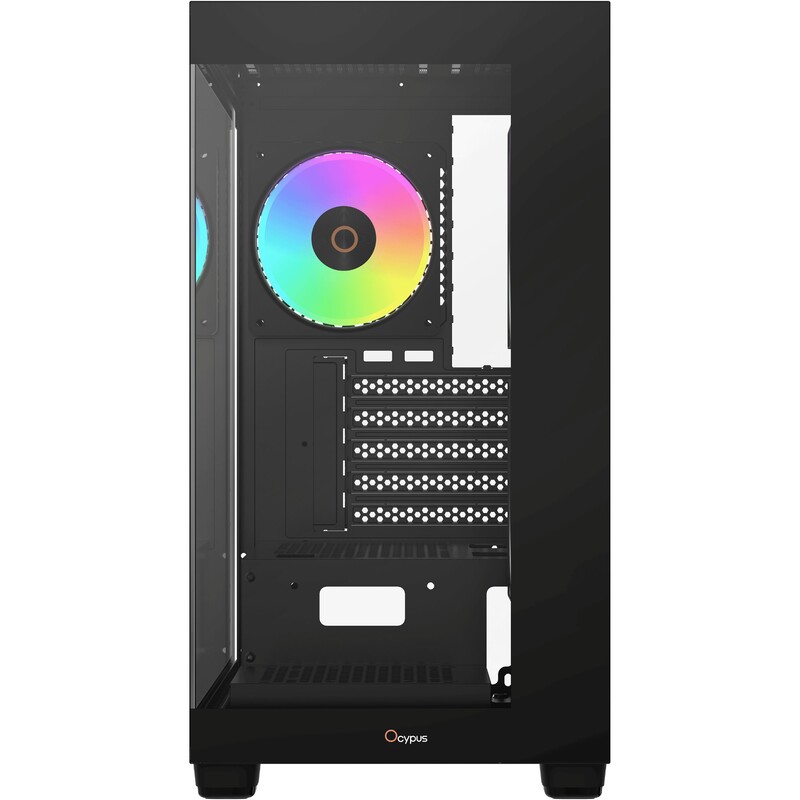 Корпус Ocypus Gamma C52 ARGB Black без БП (GAMMA-C52-BKD300XX-GL)