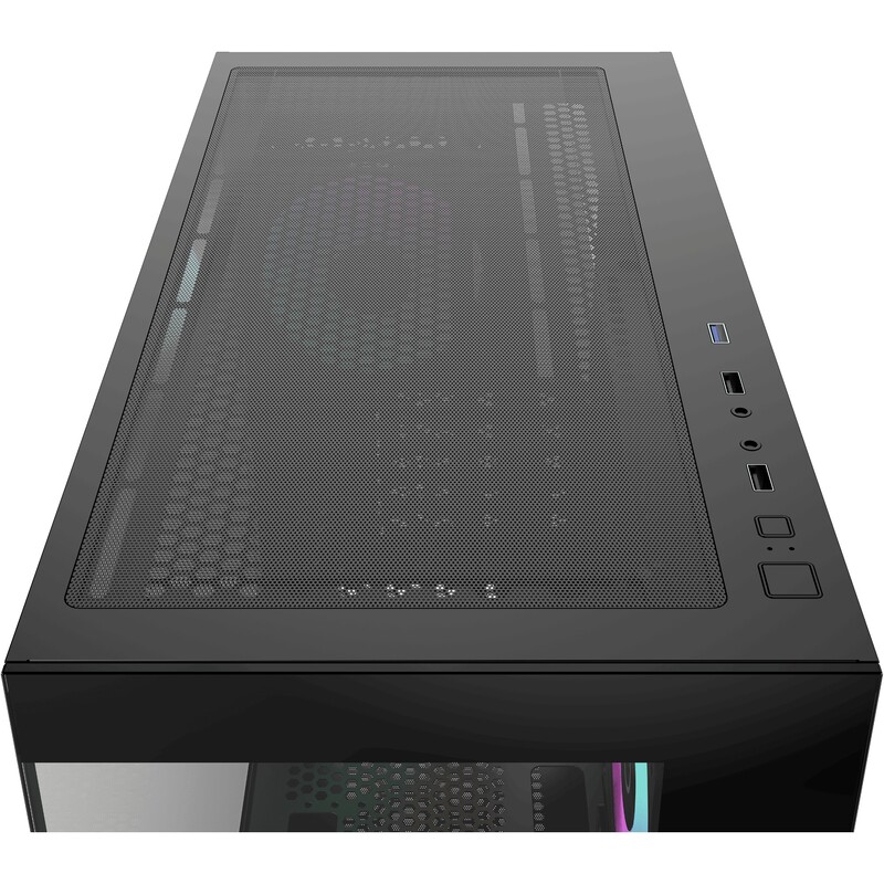 Корпус Ocypus Gamma C52 ARGB Black без БП (GAMMA-C52-BKD300XX-GL)