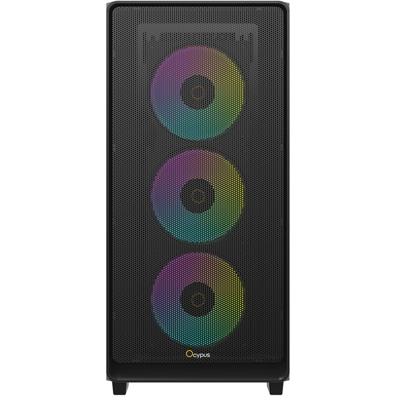 Корпус Ocypus Gamma C60 ARGB Black без БП (GAMMA-C60-BKG400XX-GL)