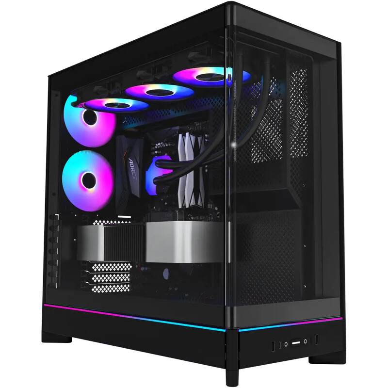 Корпус Montech HS02 Pro Black без БП