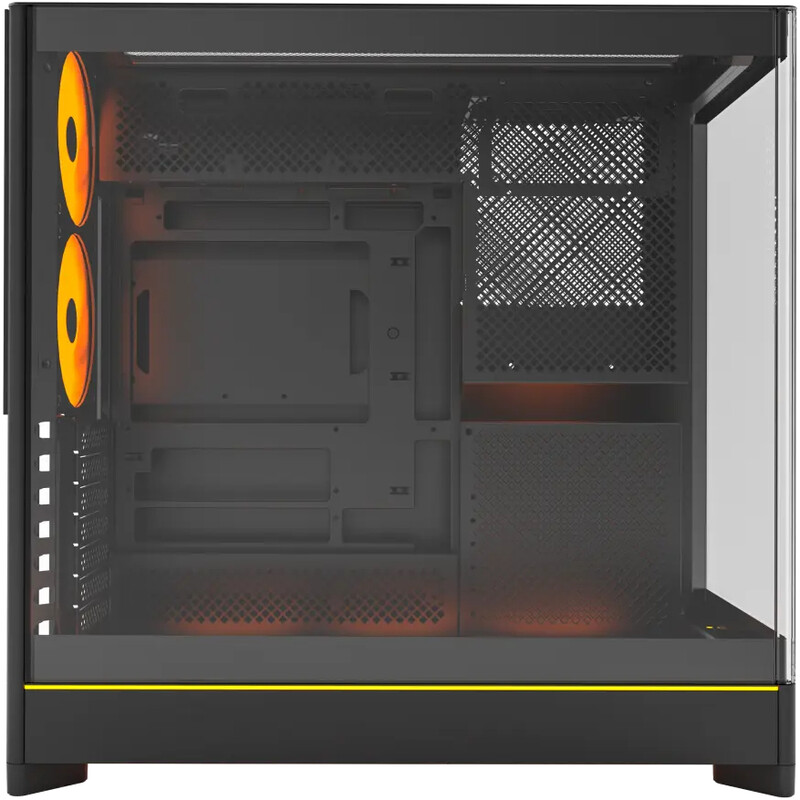 Корпус Montech HS02 Pro Black без БП