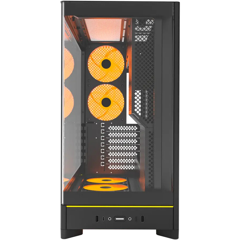 Корпус Montech HS02 Pro Black без БП