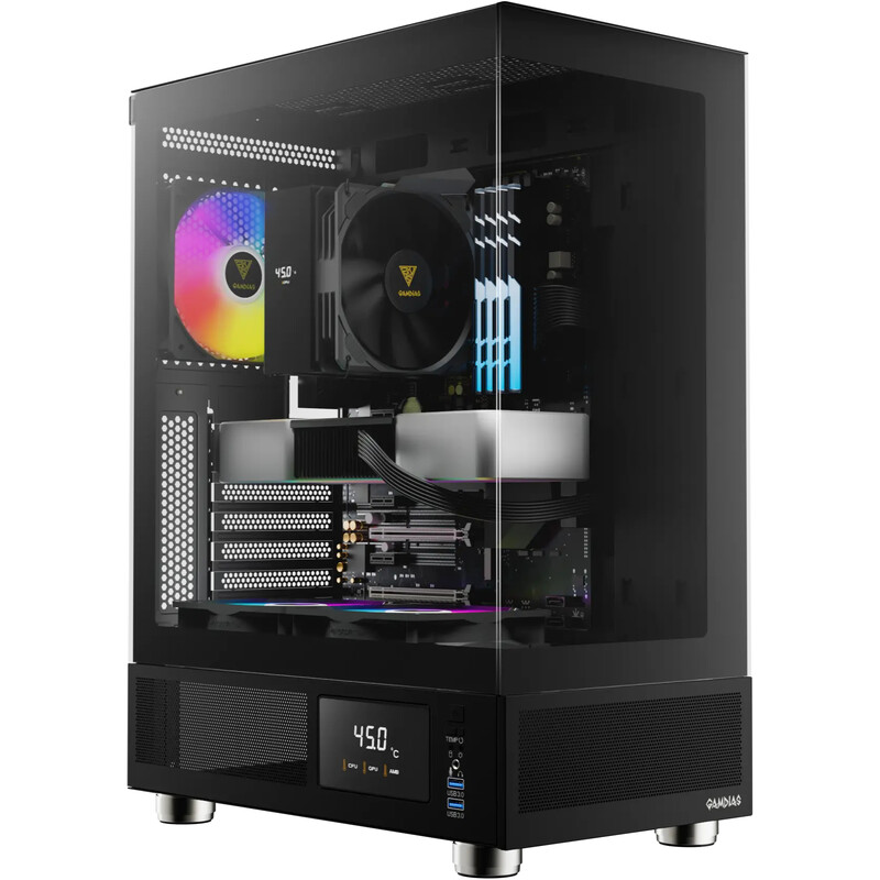 Корпус Gamdias Atlas E1 Black без БЖ