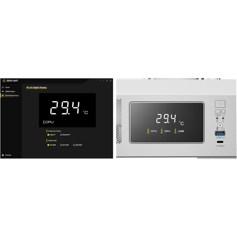 Корпус Gamdias Atlas M1 White без БЖ