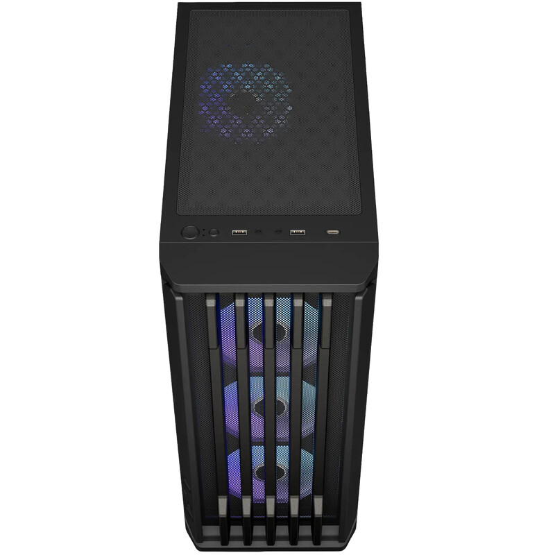 Корпус Gamdias Aura GC11 ARGB Black без БЖ