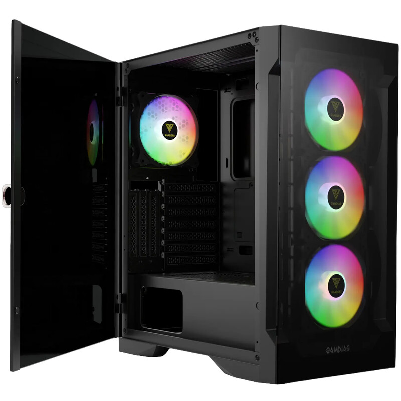 Корпус Gamdias Talos E2 Elite Black без БЖ