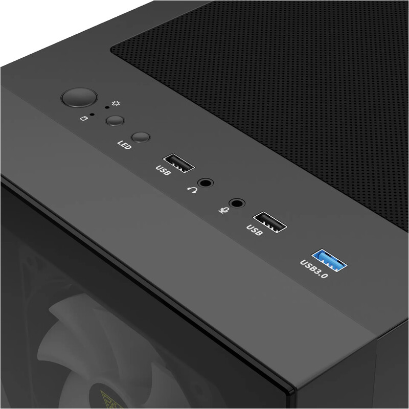 Корпус Gamdias Talos E2 Elite Black без БЖ
