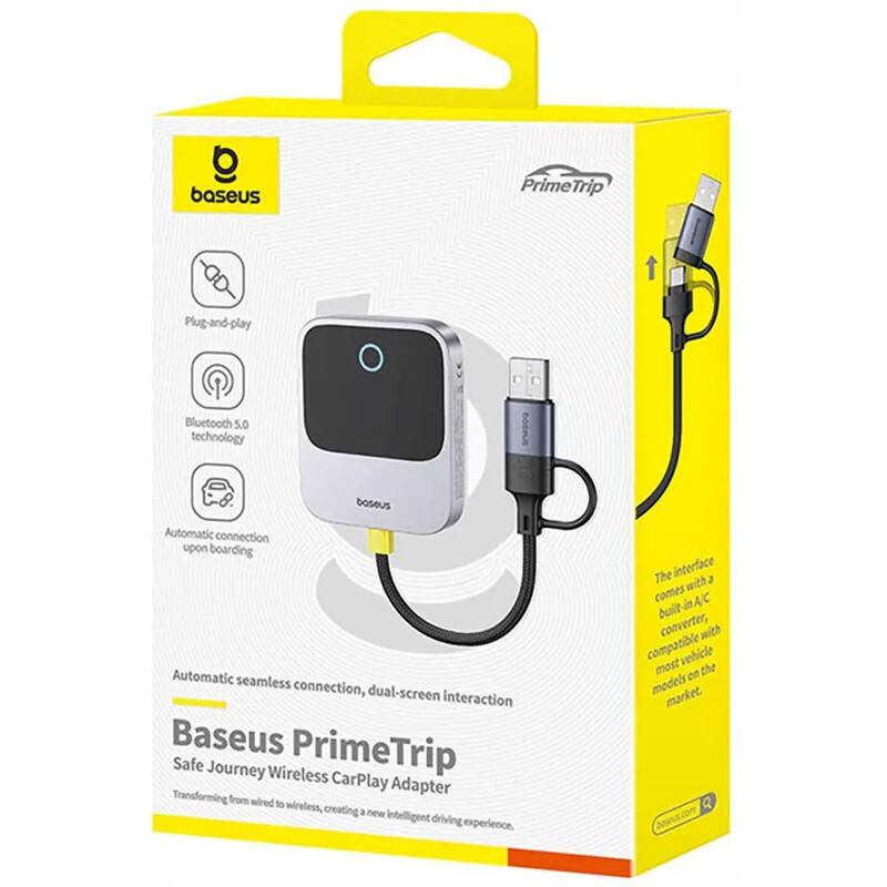 Беспроводной адаптер Baseus SafeJourney Series Wireless Car Adapter (C10745100813-00)