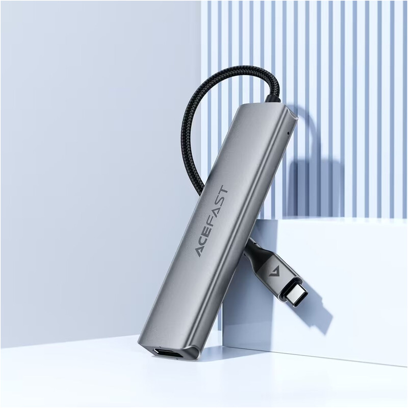 USB-хаб Acefast J16 USB Type-C 5-в-1 (6974316285915)