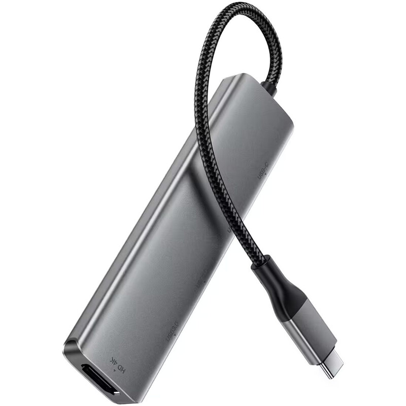 USB-хаб Acefast J16 USB Type-C 5-в-1 (6974316285915)