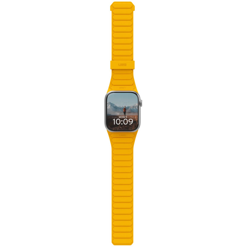 Ремінець UAG Pathfinder для Apple Watch Ultra 2 49mm/45mm/44mm Heritage Yellow/Black (194161118240)
