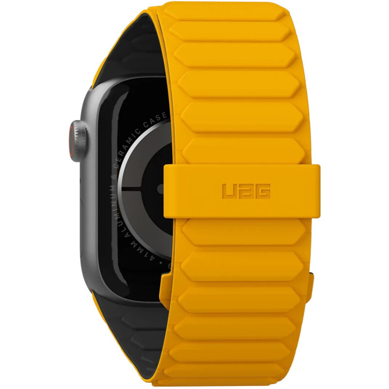Ремінець UAG Pathfinder для Apple Watch Ultra 2 49mm/45mm/44mm Heritage Yellow/Black (194161118240)