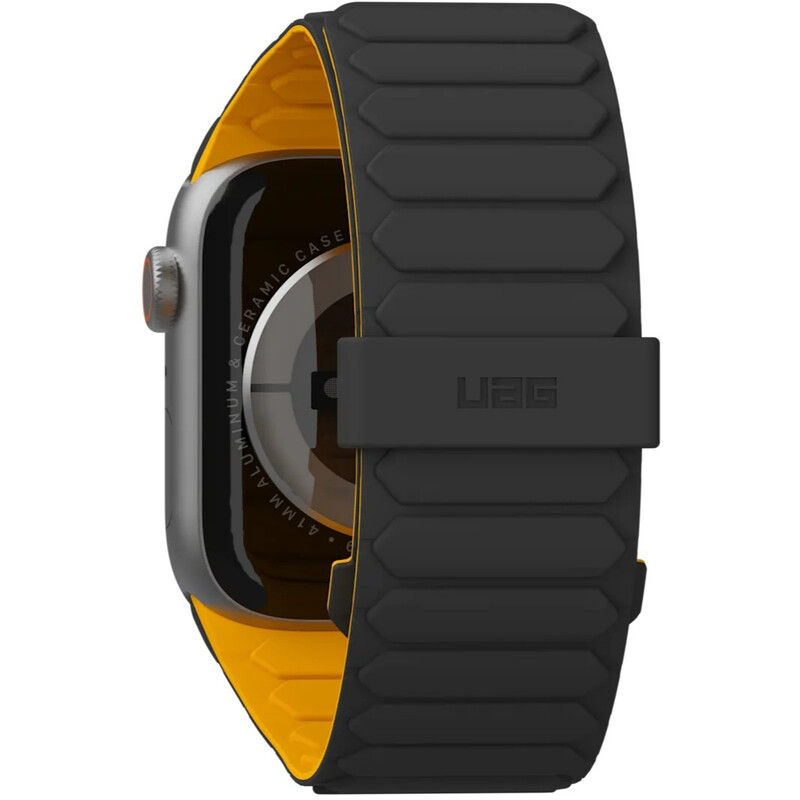 Ремінець UAG Pathfinder для Apple Watch Ultra 2 49mm/45mm/44mm Heritage Yellow/Black (194161118240)