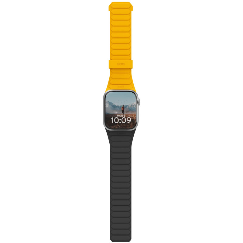 Ремінець UAG Pathfinder для Apple Watch Ultra 2 49mm/45mm/44mm Heritage Yellow/Black (194161118240)