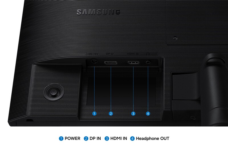 Монiтор Samsung 24" S24HG310 (LS24HG310EIXUA) IPS Black 144Hz
