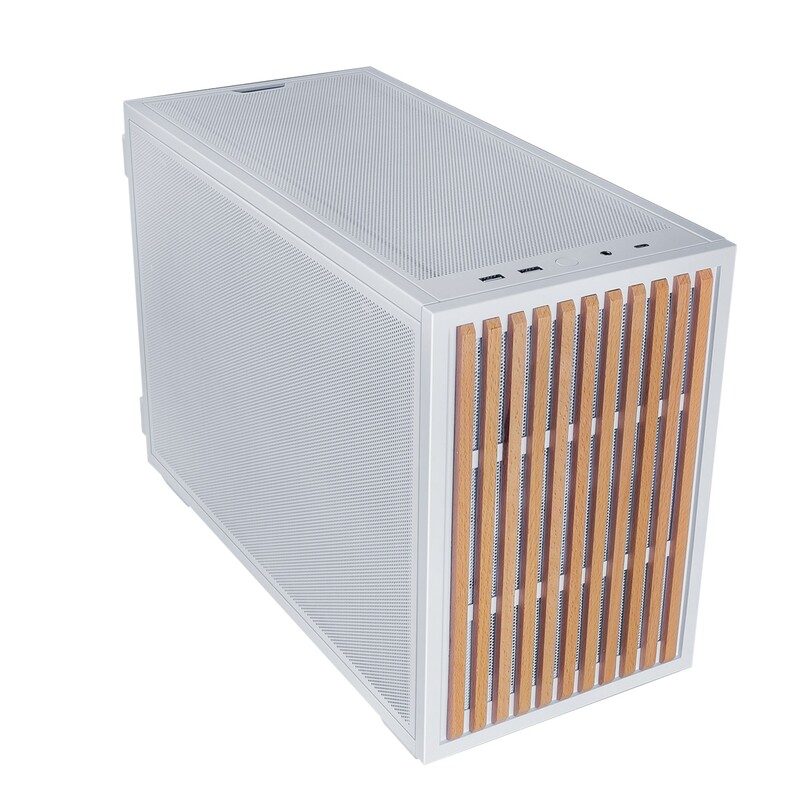 Корпус Lian Li B4-mATX WOOD White (G99.B4W-WD.00)