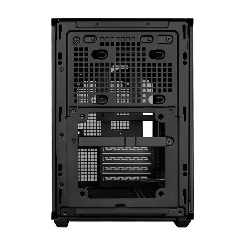 Корпус Lian Li B4-mATX WOOD Black (G99.B4X-WD.00)