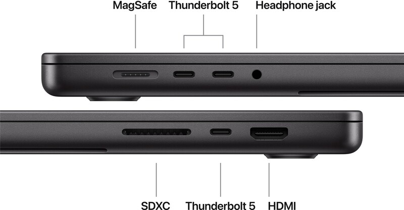 Ноутбук Apple MacBook Pro 16" M5 Pro 48/1TB 2026 (Z1MZ0016T) Space Black