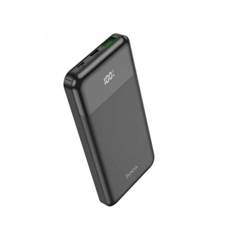 Универсальная мобильная батарея Hoco J102 Cool Figure 10000mAh, 20W Black (6931474783608)