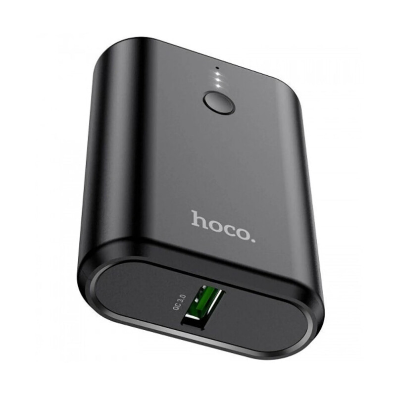 Универсальная мобильная батарея Hoco Q3 Mayflower 10000mAh, 20W Black (6931474742896)