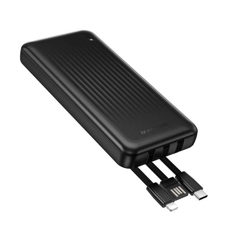 Універсальна мобільна батарея Borofone BJ79 Clever 10000mAh, 10W Black (6941991121531)