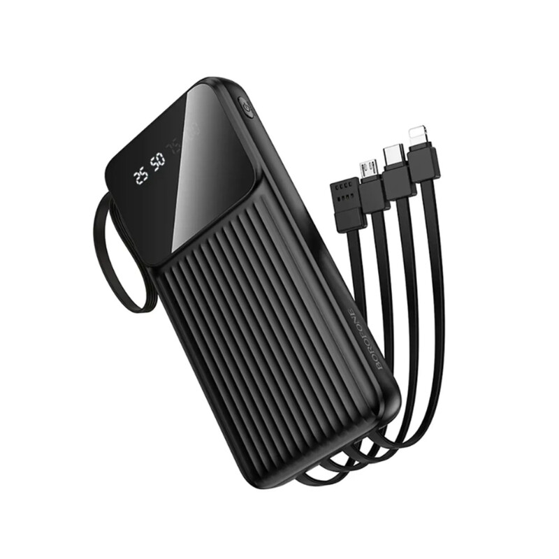 Универсальная мобильная батарея Borofone BJ76 Smart 10000mAh, 10W Black (6941991120046)