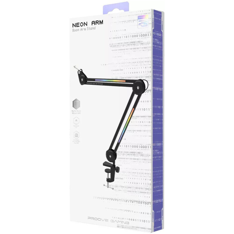 Пантограф Proove Gaming Neon Arm Black (PMNR00110001)