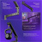 Фото - Пантограф Proove Gaming Jax Black (PMJX00010001) | click.ua