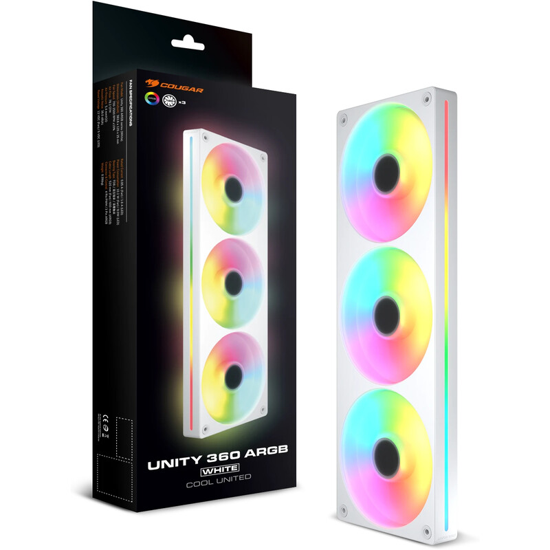 Вентилятор Cougar Unity 360-RW ARGB White