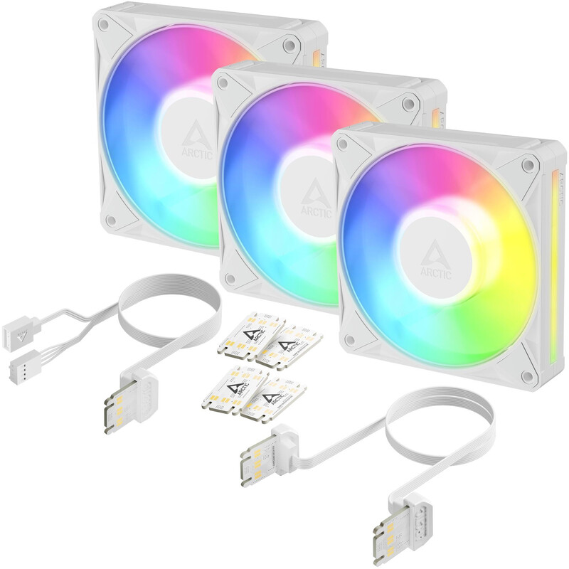 Вентилятор Arctic BioniX P12 A-RGB 3-Pack White (ACFAN00338A)