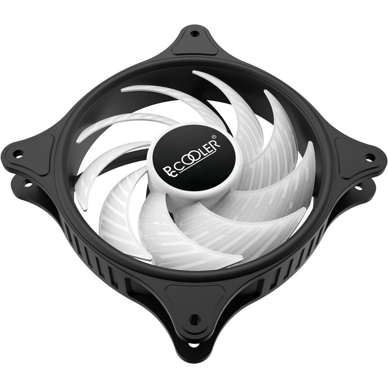 Вентилятор PCCooler FX-120-3 FRGB Black