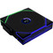 Фото - Вентилятор Lian Li UNI FAN TL Wireless LCD 120 3-Pack A-RGB Black (G99.12TLLCD1W3B.00) | click.ua