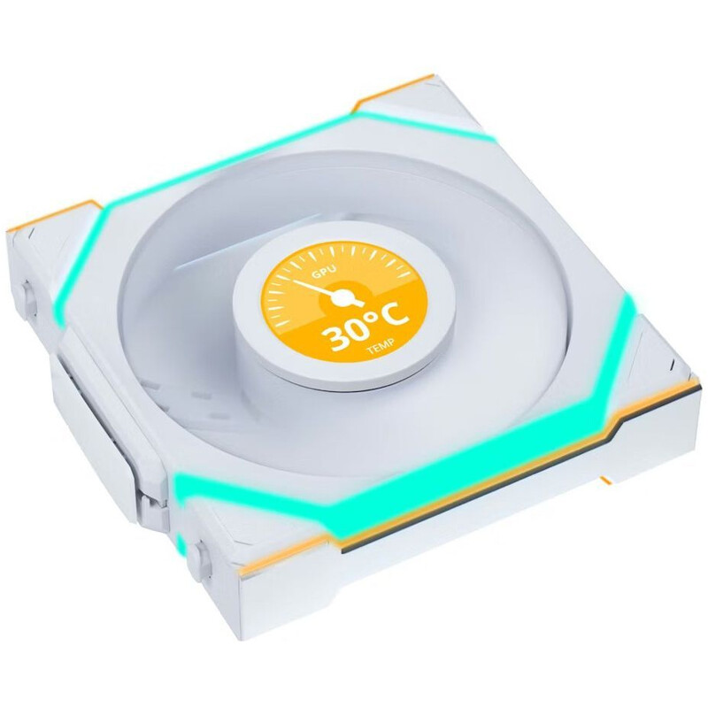 Вентилятор Lian Li Uni Fan SL Wireless LCD 120-3 A-RGB White (G99.12SLLCD1W3W.00)