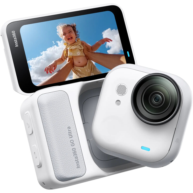 Экшн-камера Insta360 Go Ultra Standard Bundle Arctic White (CINSABEA/WHITE)