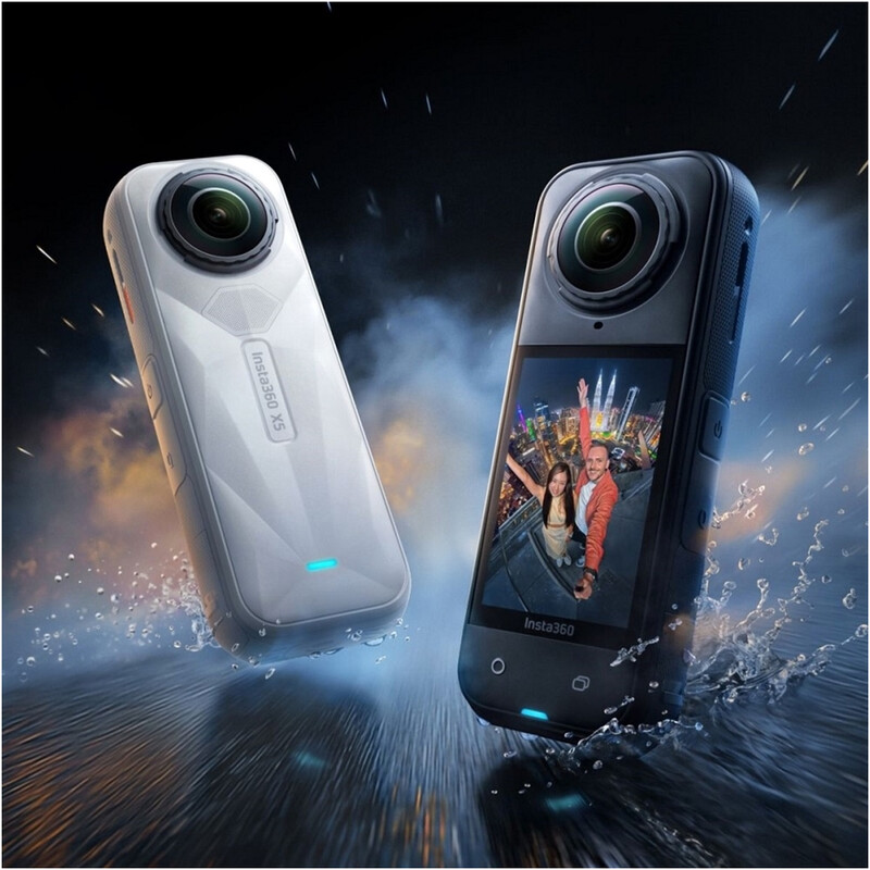 Экшн-камера Insta360 X5 Standard Bundle Satin White Limited Edition (6977644763612)