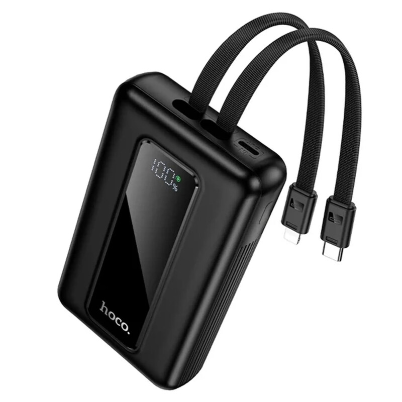 Універсальна мобільна батарея Hoco J162A Full 20000mAh, 22.5W Black (6942007663083)