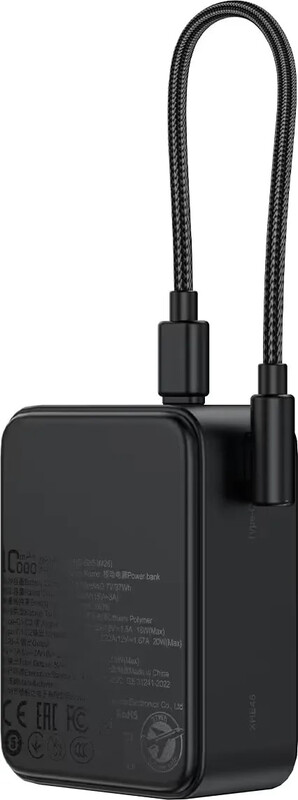 Універсальна мобільна батарея Acefast M28 10000mAh, 22.5W Black (6974316285984)