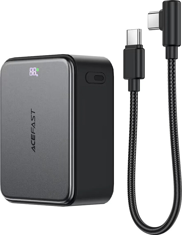 Універсальна мобільна батарея Acefast M28 10000mAh, 22.5W Black (6974316285984)