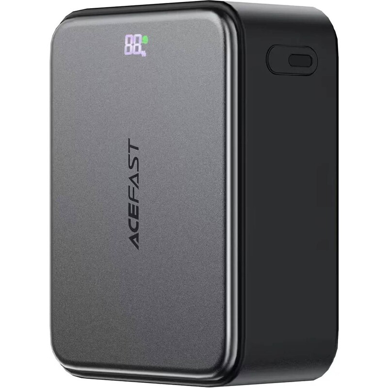 Універсальна мобільна батарея Acefast M28 10000mAh, 22.5W Black (6974316285984)
