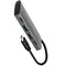 Фото - USB-хаб Axagon Speedster 4 USB-C 10 Gbps Grey (HMC-4G2) | click.ua