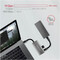 Фото - USB-хаб Axagon Speedster 4 USB-C 10 Gbps Grey (HMC-4G2) | click.ua