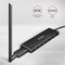Фото - USB-хаб Axagon Flat hub SuperSpeed USB Black (HUE-F7A) | click.ua