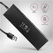 Фото - USB-хаб Axagon Flat hub SuperSpeed USB Black (HUE-F7A) | click.ua