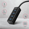 Фото - USB-хаб Axagon Mini hub SuperSpeed USB Black (HUE-M1A) | click.ua