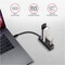 Фото - USB-хаб Axagon Mini hub SuperSpeed USB-C Black (HUE-M1C) | click.ua