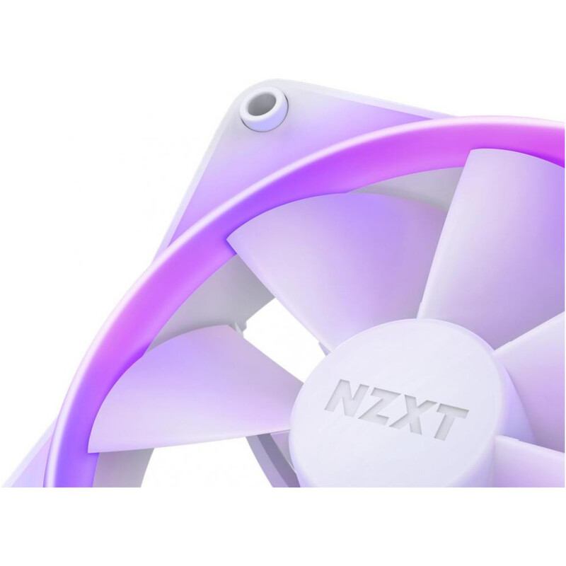 Вентилятор NZXT F140 RGB Twin White (RF-R14DF-W1)